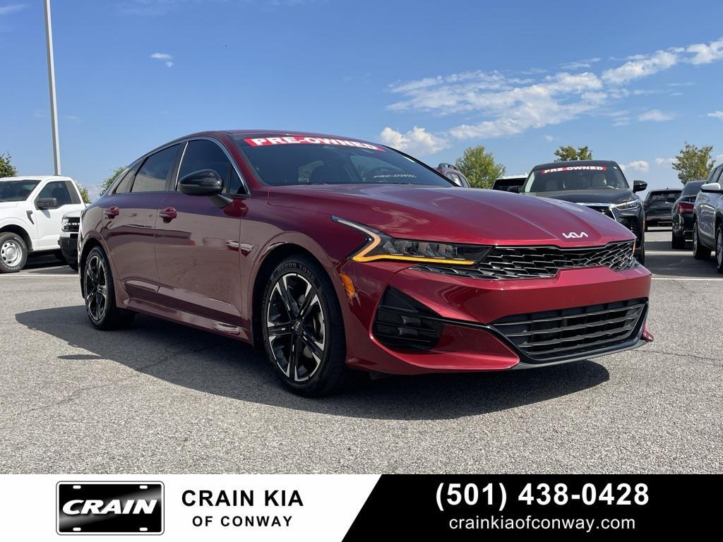 used 2022 Kia K5 car, priced at $23,894