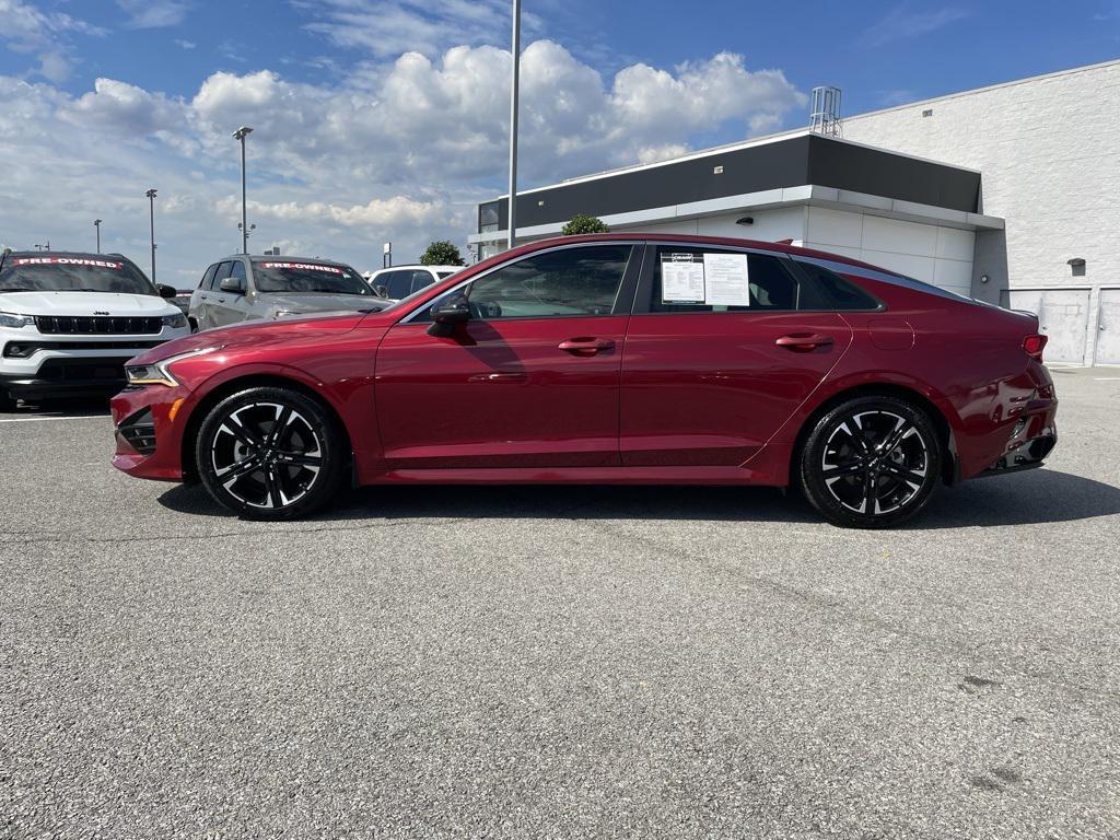 used 2022 Kia K5 car, priced at $23,894