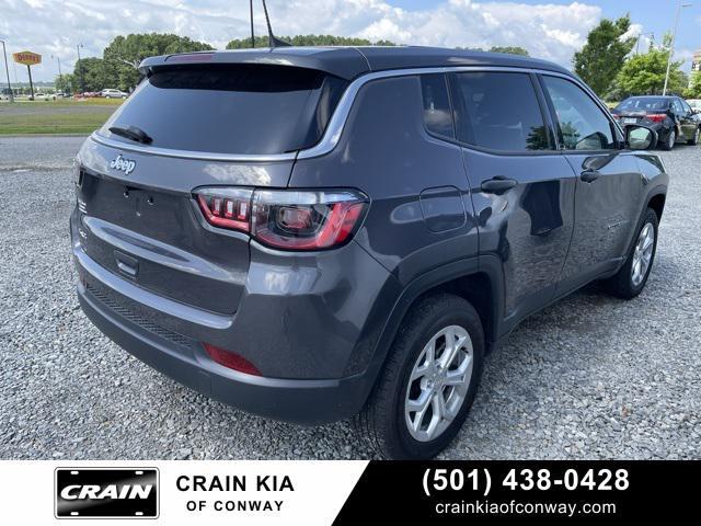 used 2024 Jeep Compass car, priced at $23,899