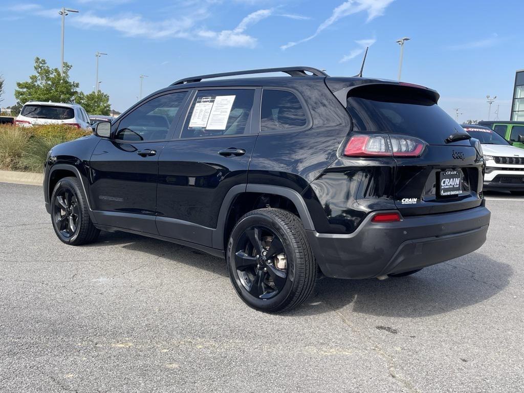used 2021 Jeep Cherokee car, priced at $18,379