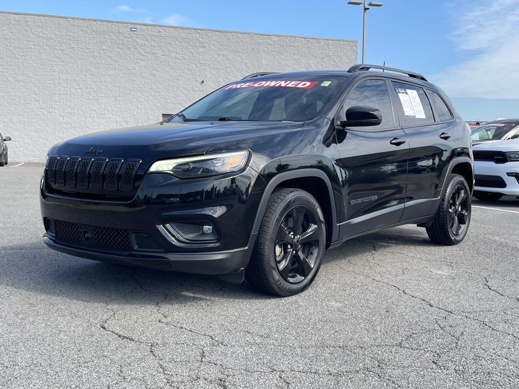 used 2021 Jeep Cherokee car, priced at $18,379