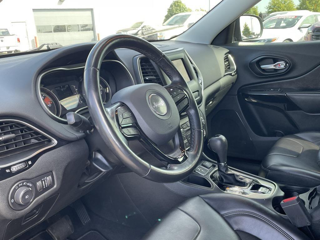 used 2021 Jeep Cherokee car, priced at $18,379