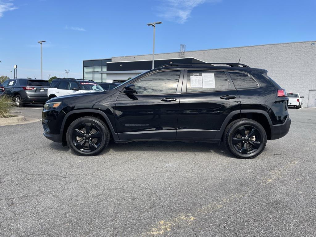 used 2021 Jeep Cherokee car, priced at $18,379
