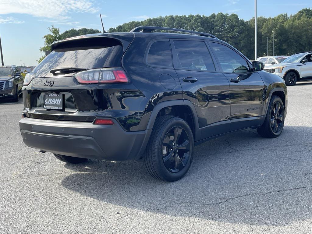 used 2021 Jeep Cherokee car, priced at $18,379