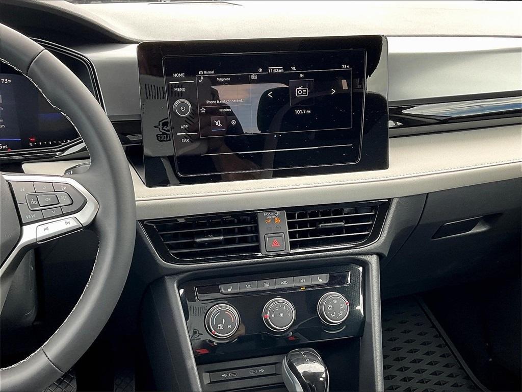 new 2025 Volkswagen Taos car, priced at $27,893
