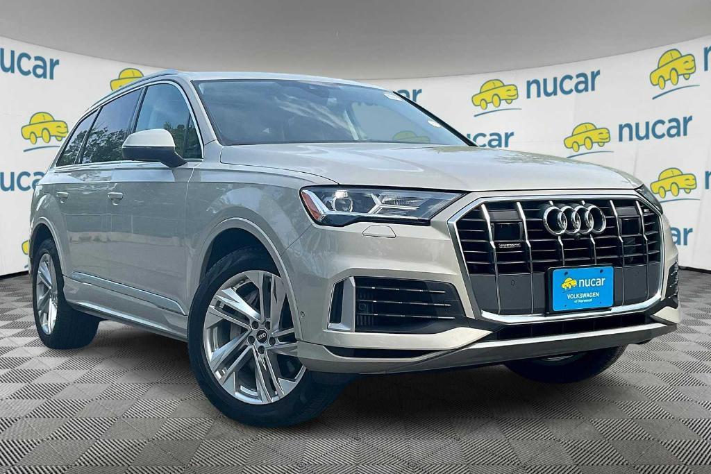 used 2022 Audi Q7 car, priced at $47,400