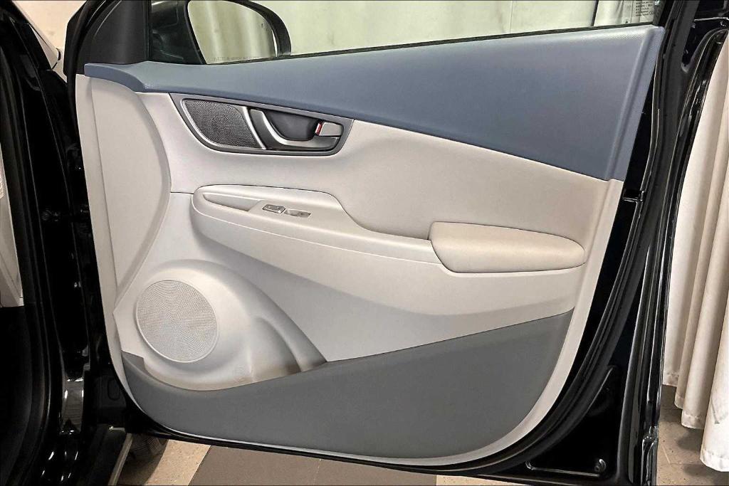 used 2020 Hyundai Kona EV car, priced at $14,500