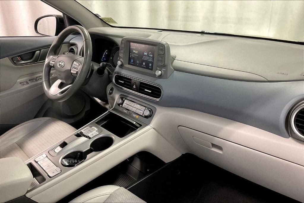 used 2020 Hyundai Kona EV car, priced at $14,500