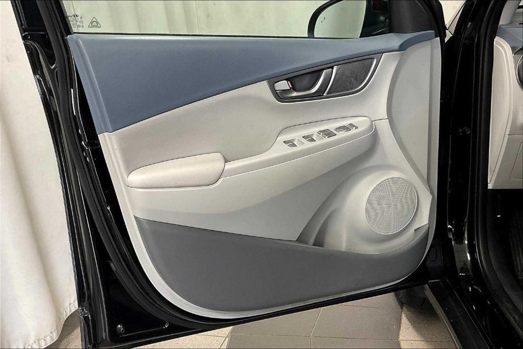 used 2020 Hyundai Kona EV car, priced at $14,500
