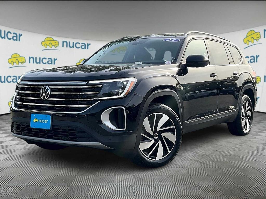 used 2024 Volkswagen Atlas car, priced at $33,800