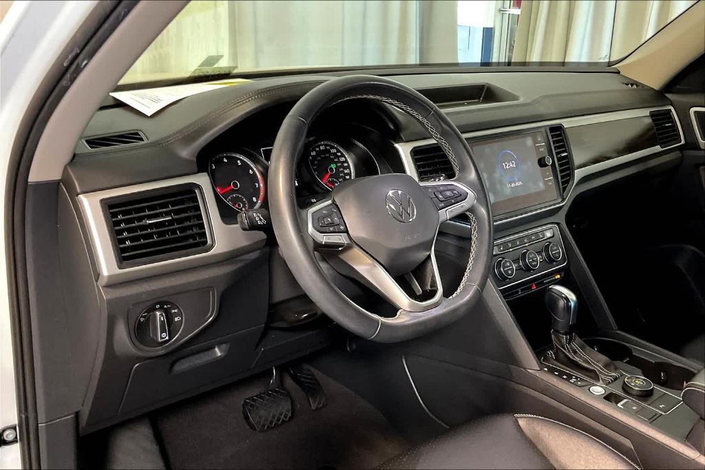 used 2021 Volkswagen Atlas car, priced at $27,900