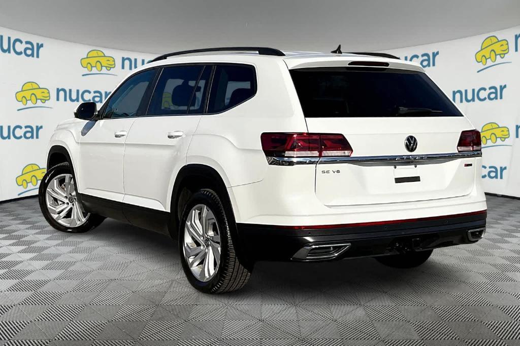 used 2021 Volkswagen Atlas car, priced at $27,900