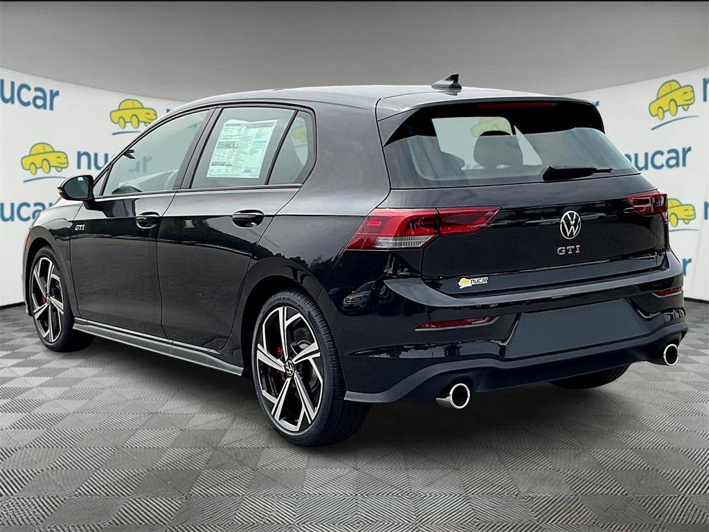 new 2025 Volkswagen Golf GTI car, priced at $38,125