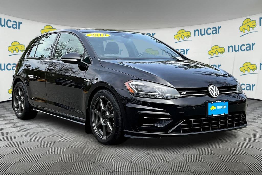 used 2018 Volkswagen Golf R car, priced at $28,800