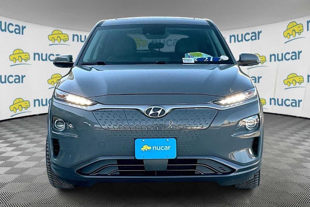 used 2021 Hyundai Kona EV car, priced at $18,900