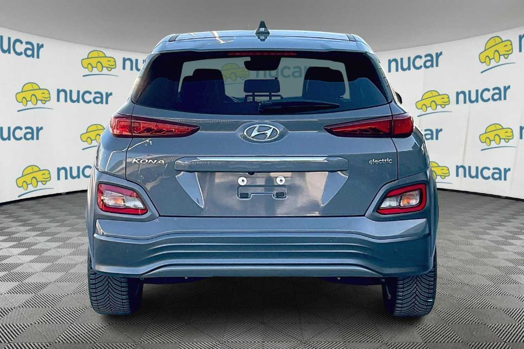 used 2021 Hyundai Kona EV car, priced at $18,900