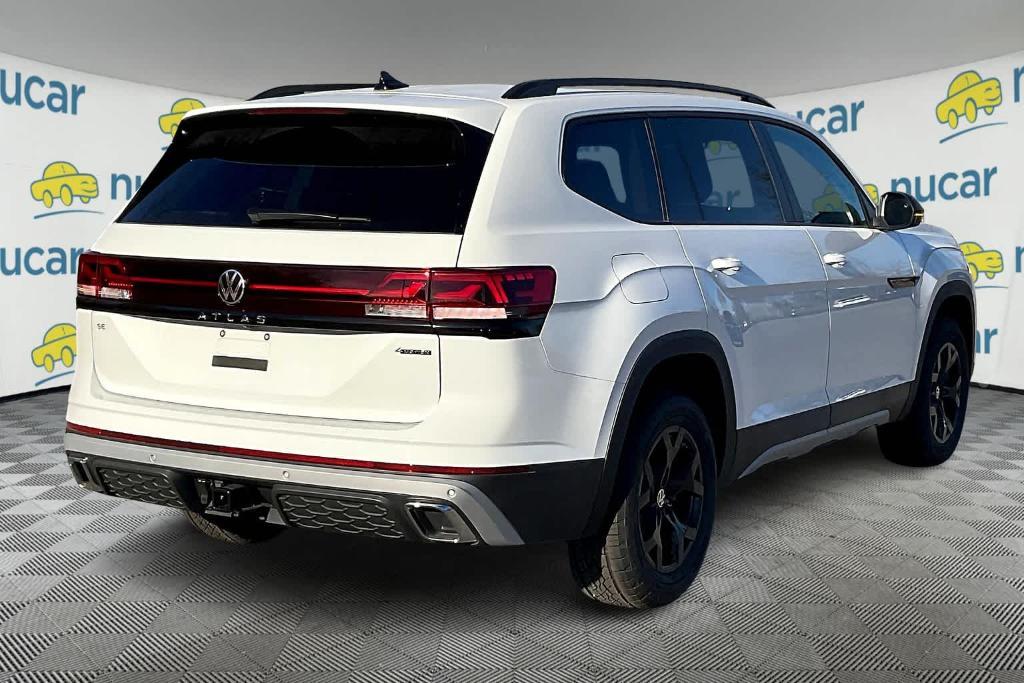 new 2025 Volkswagen Atlas car, priced at $46,781