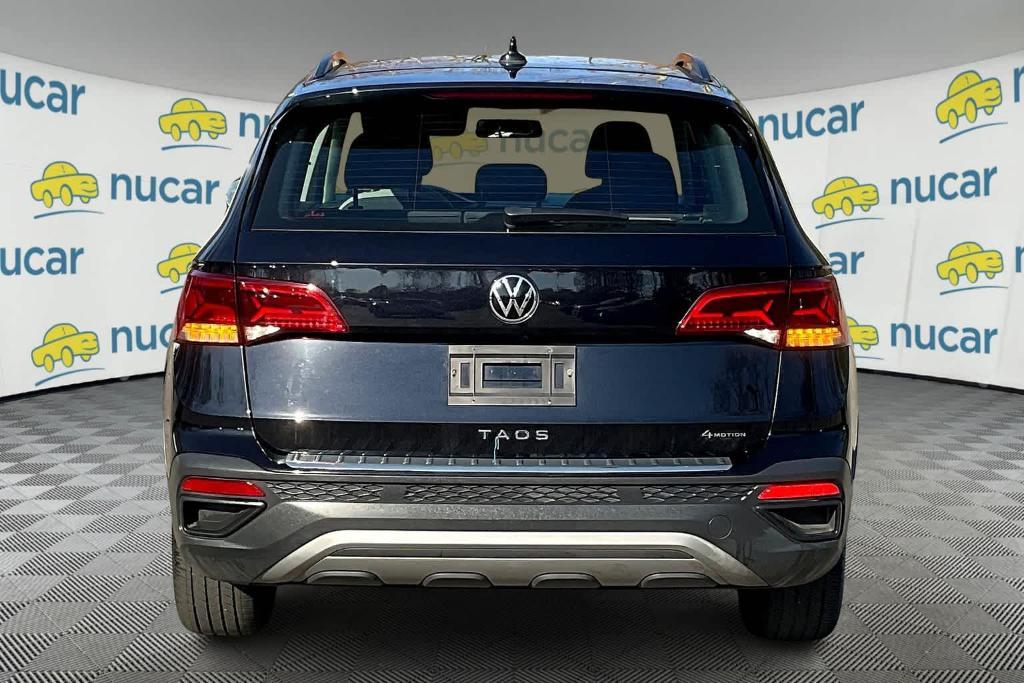 used 2022 Volkswagen Taos car, priced at $18,800