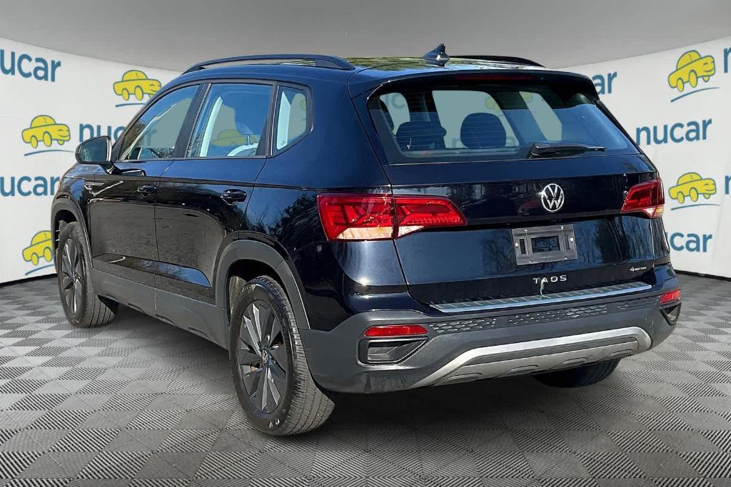 used 2022 Volkswagen Taos car, priced at $18,800