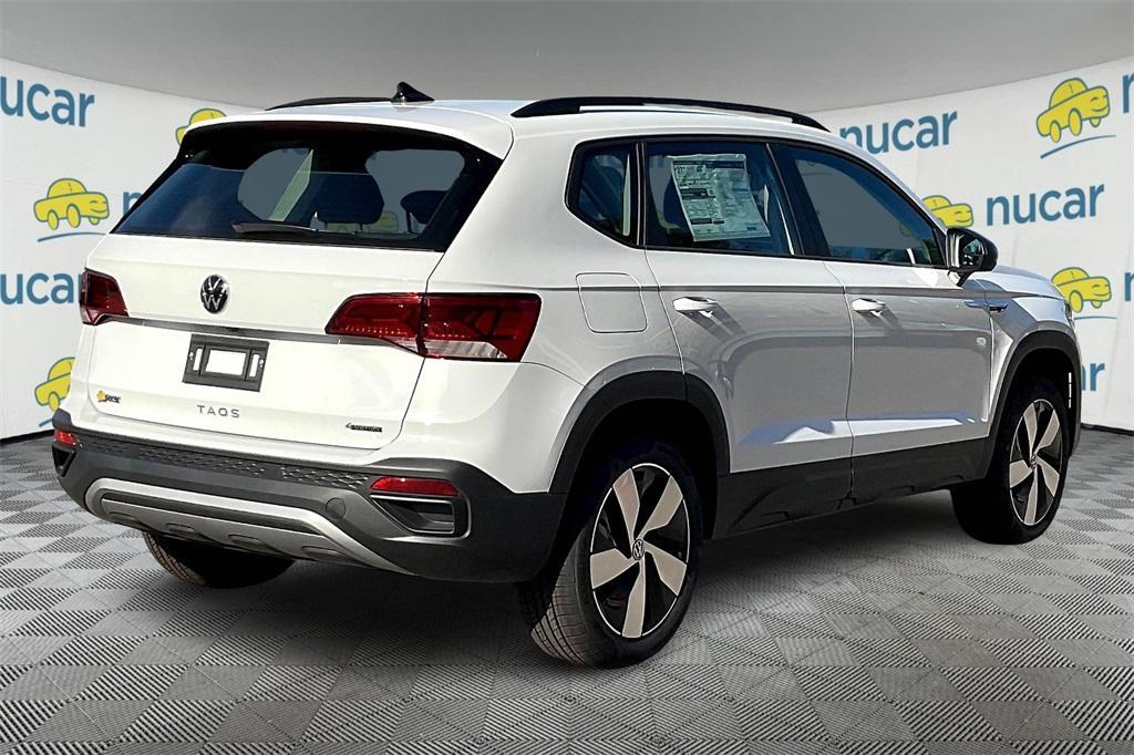 new 2024 Volkswagen Taos car, priced at $25,544