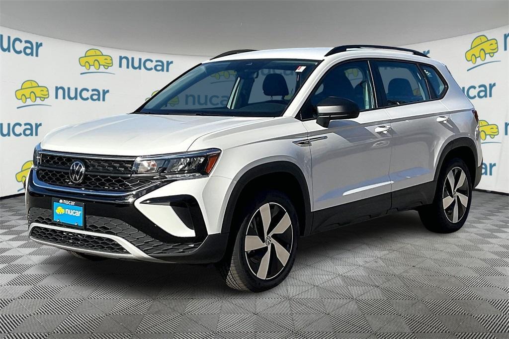 new 2024 Volkswagen Taos car, priced at $25,544