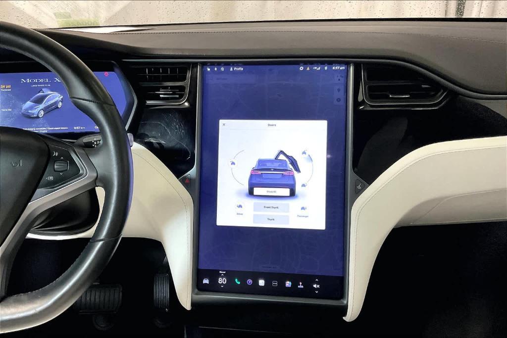 used 2020 Tesla Model X car, priced at $39,900