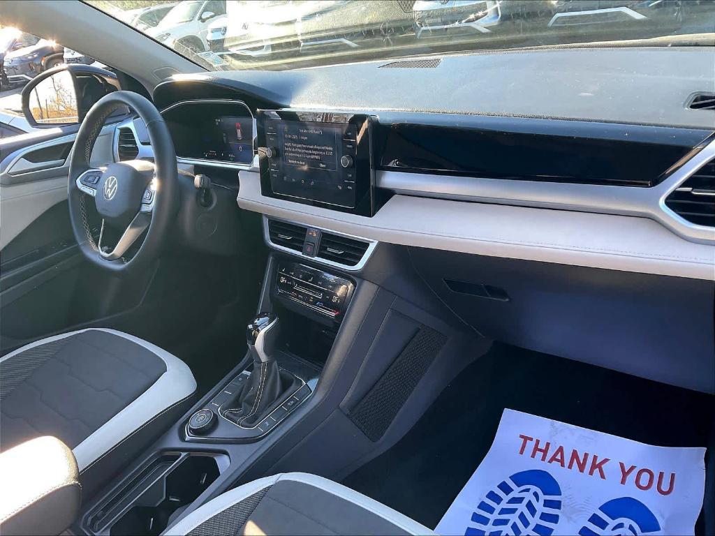 used 2025 Volkswagen Taos car, priced at $27,900