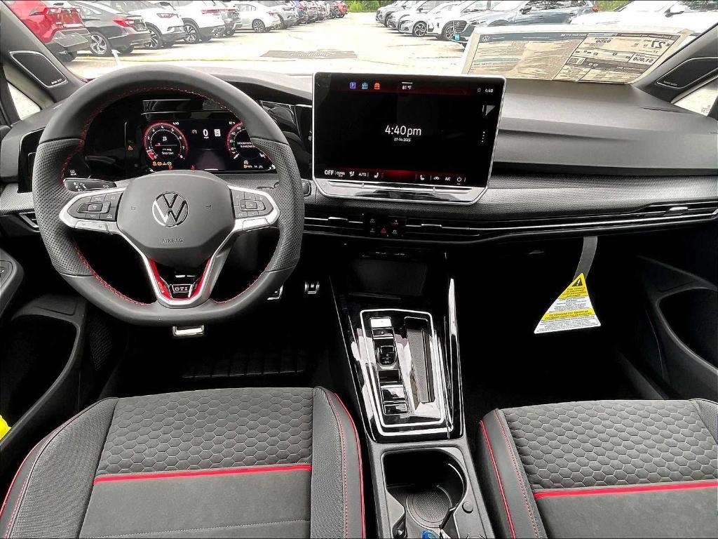 new 2025 Volkswagen Golf GTI car, priced at $39,455
