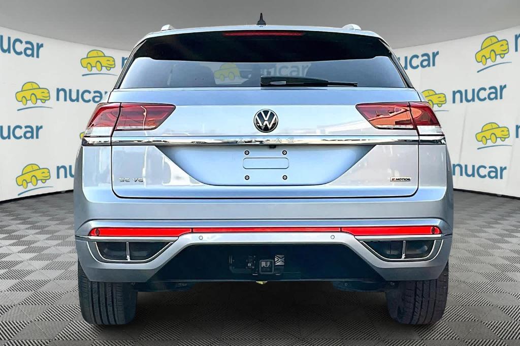 used 2021 Volkswagen Atlas Cross Sport car, priced at $27,800