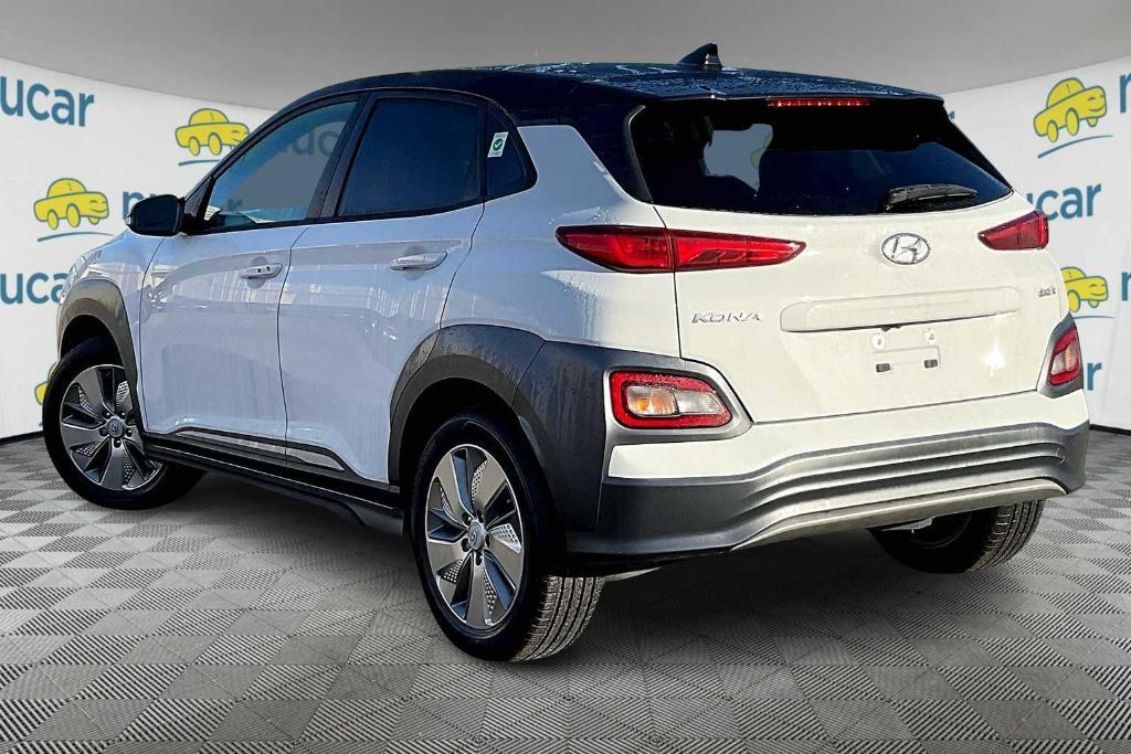 used 2021 Hyundai Kona EV car, priced at $16,400