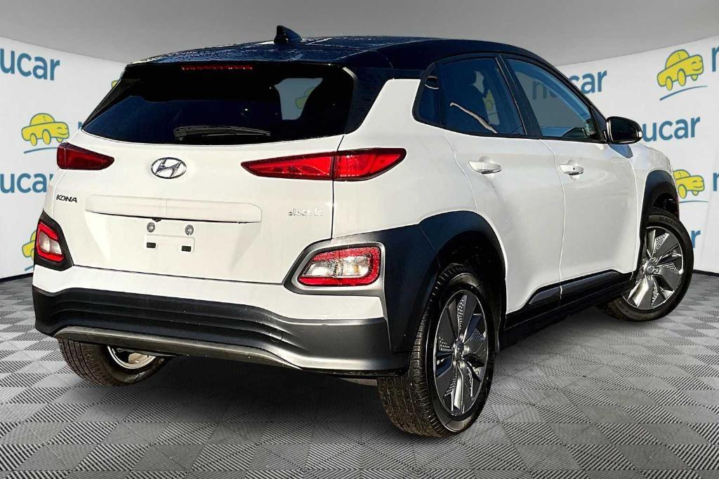 used 2021 Hyundai Kona EV car, priced at $16,400