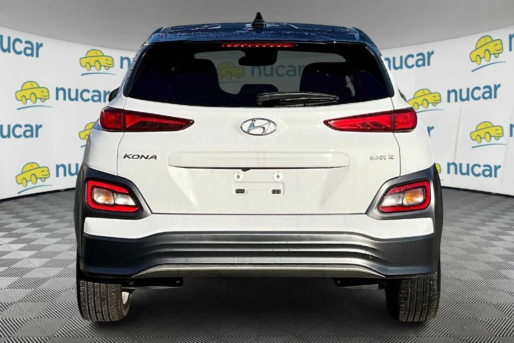 used 2021 Hyundai Kona EV car, priced at $16,400