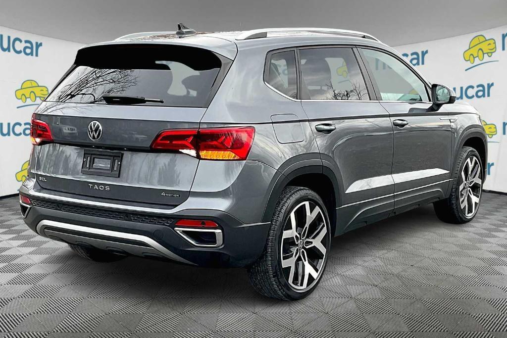 used 2022 Volkswagen Taos car, priced at $21,700