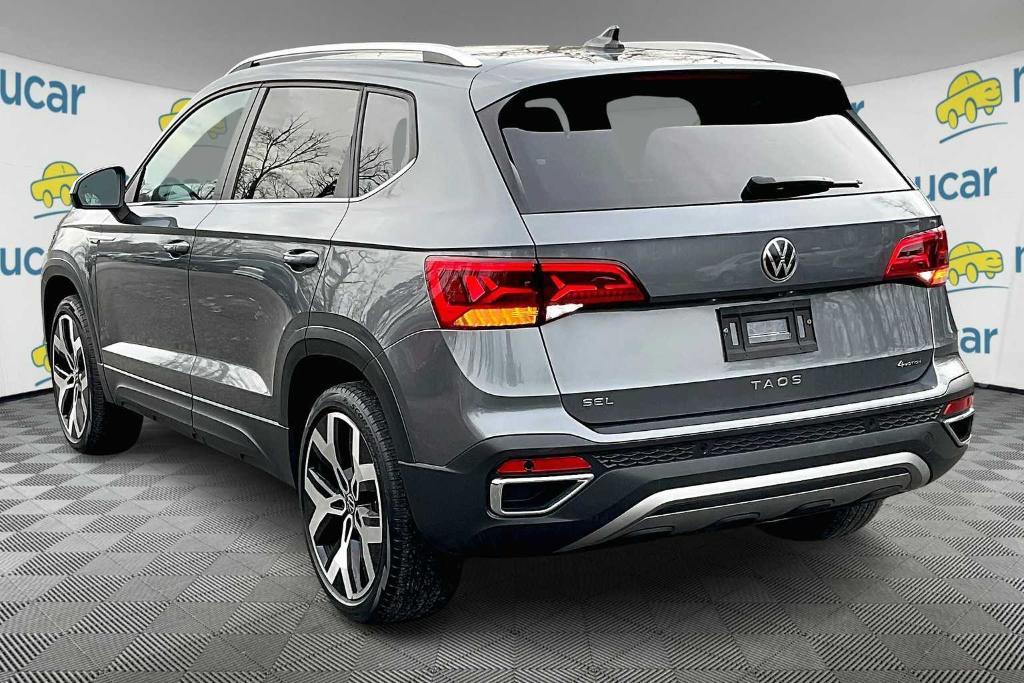 used 2022 Volkswagen Taos car, priced at $21,700