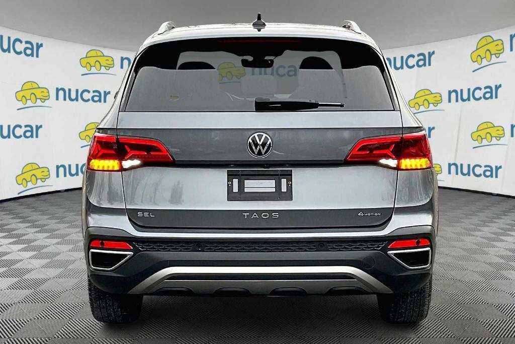 used 2022 Volkswagen Taos car, priced at $21,700