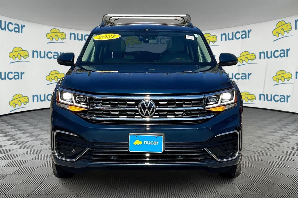 used 2021 Volkswagen Atlas car, priced at $27,800