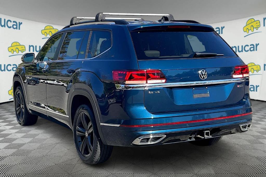 used 2021 Volkswagen Atlas car, priced at $27,800