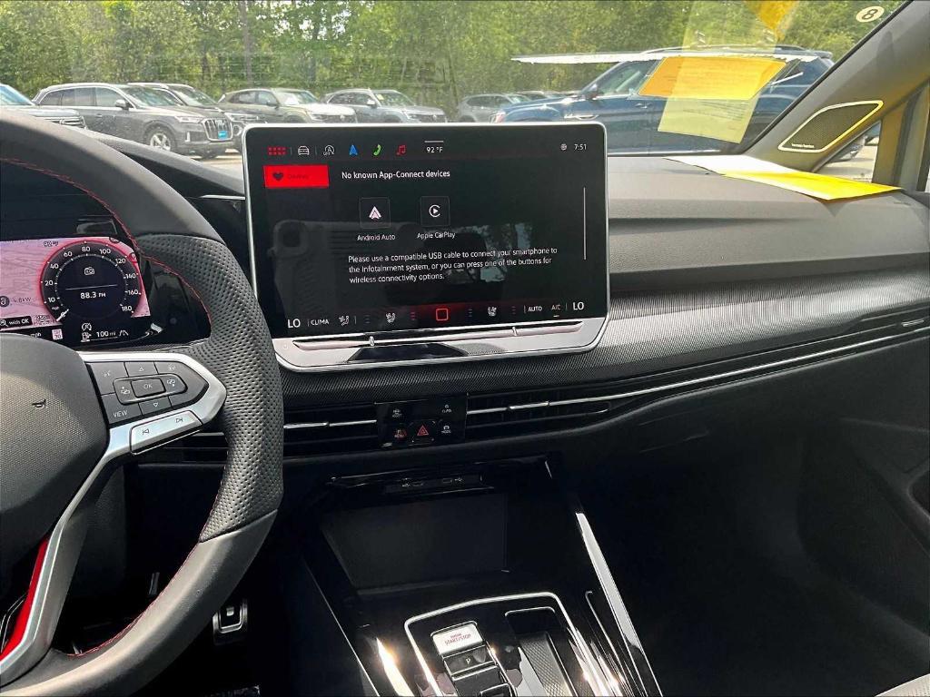 new 2025 Volkswagen Golf GTI car, priced at $41,477
