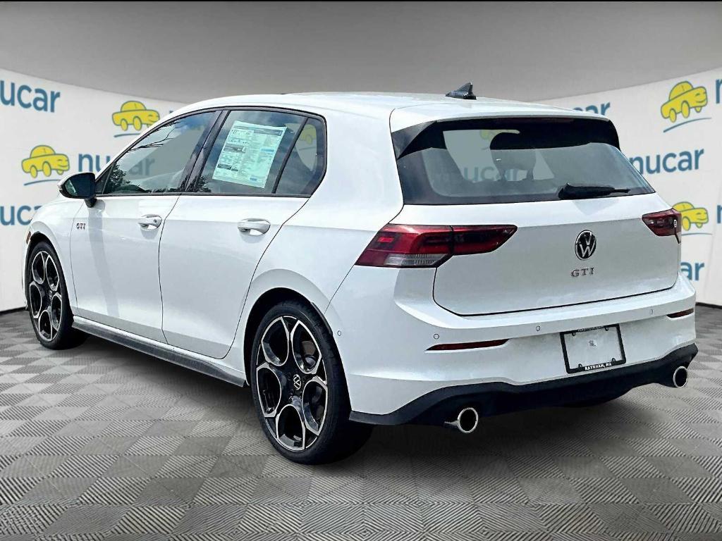 new 2025 Volkswagen Golf GTI car, priced at $41,477