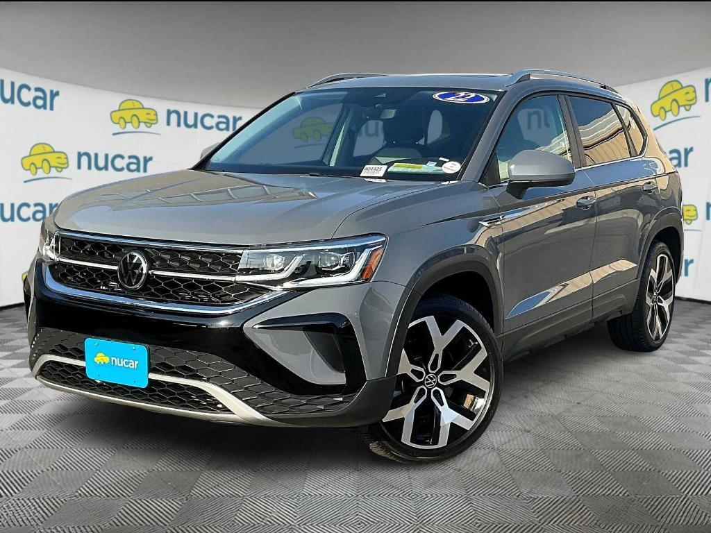 used 2022 Volkswagen Taos car, priced at $23,500