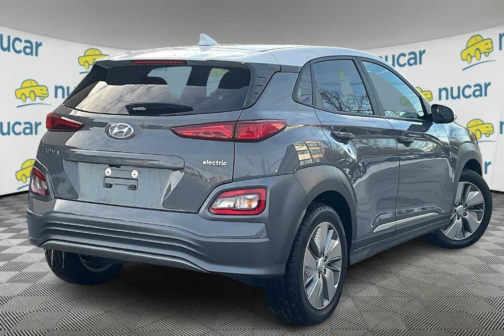 used 2021 Hyundai Kona EV car, priced at $15,900