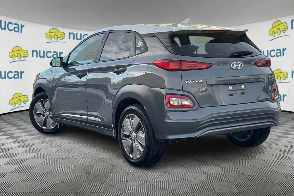 used 2021 Hyundai Kona EV car, priced at $15,900