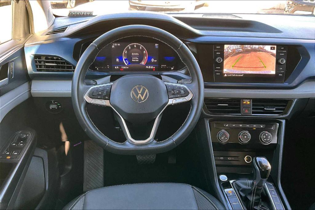 used 2023 Volkswagen Taos car, priced at $19,900