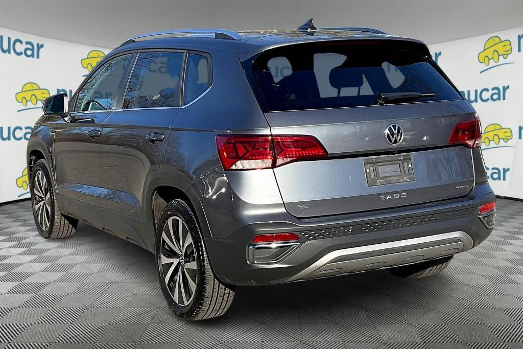 used 2022 Volkswagen Taos car, priced at $21,500