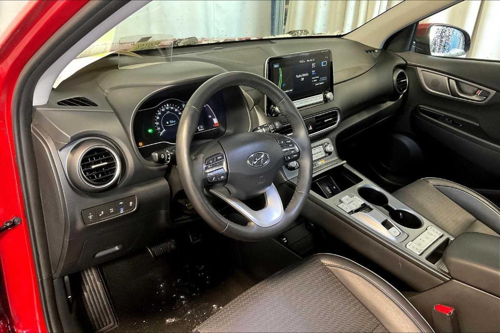 used 2020 Hyundai Kona EV car, priced at $17,900