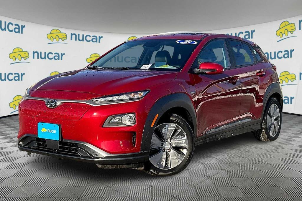 used 2020 Hyundai Kona EV car, priced at $17,900