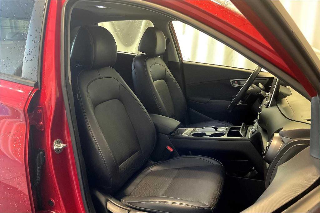 used 2020 Hyundai Kona EV car, priced at $17,900