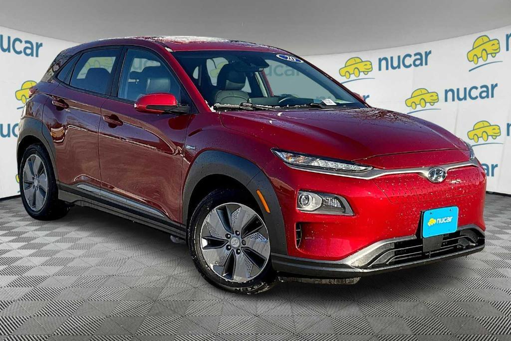 used 2020 Hyundai Kona EV car, priced at $17,900