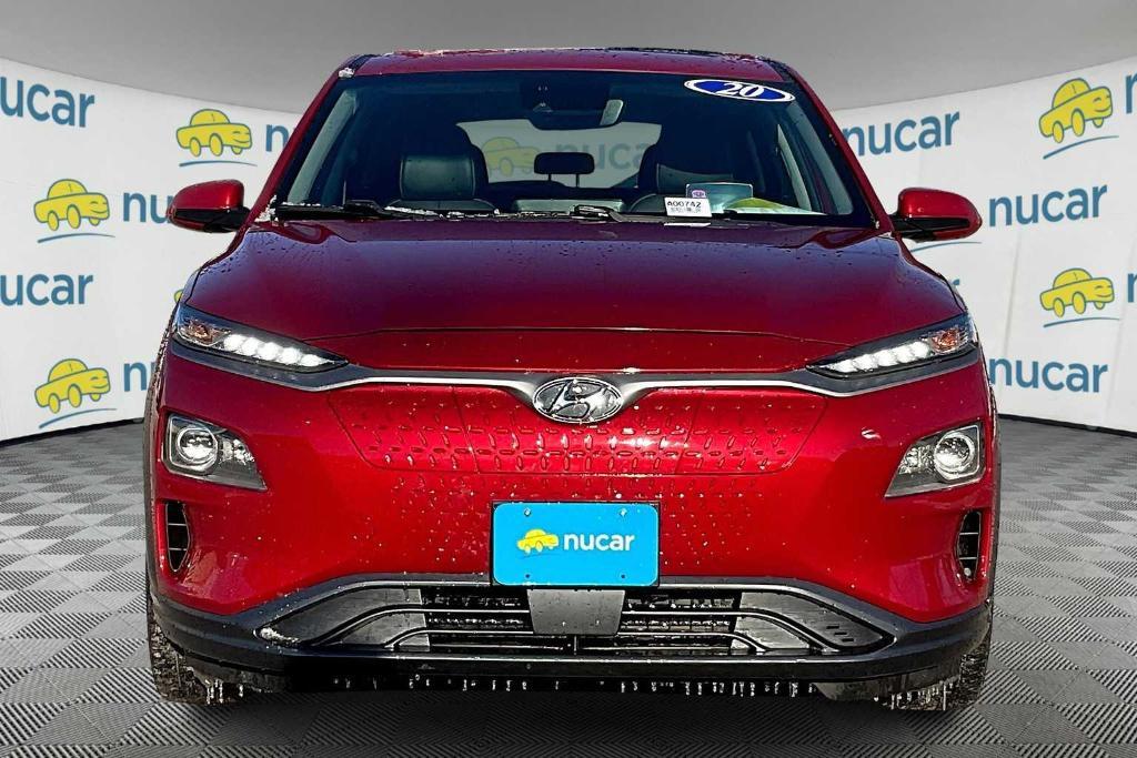 used 2020 Hyundai Kona EV car, priced at $17,900