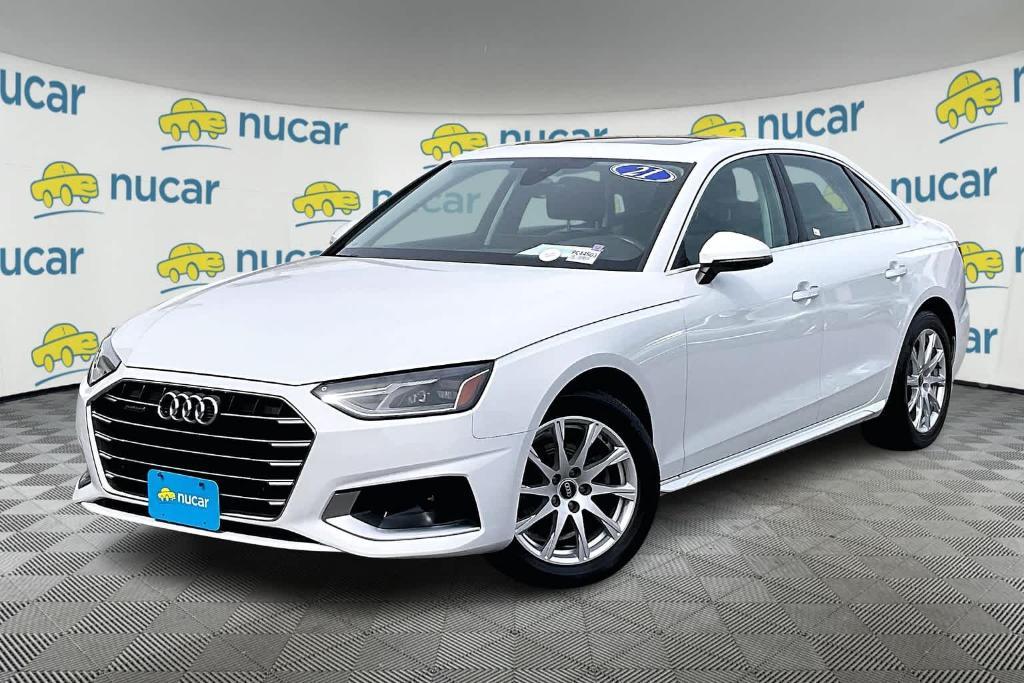 used 2021 Audi A4 car, priced at $23,500